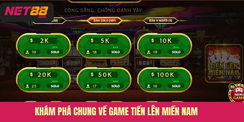 Khám phá chung về game tiến lên miền nam 
