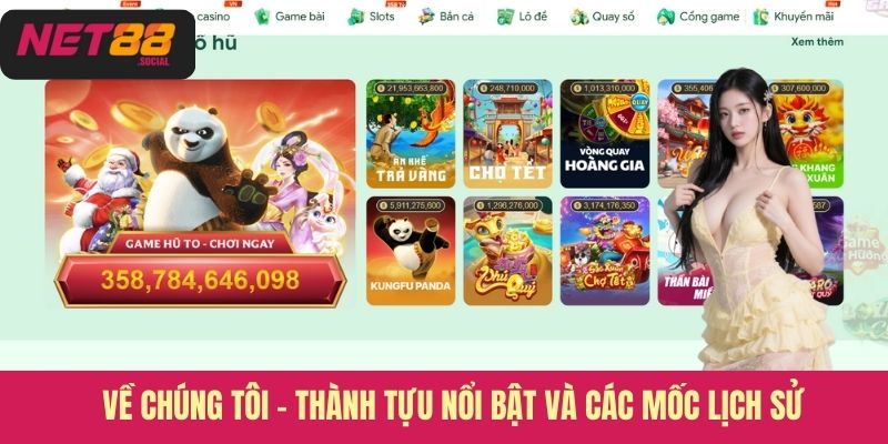 Về chúng tôi - Thành tựu nổi bật và các mốc lịch sử